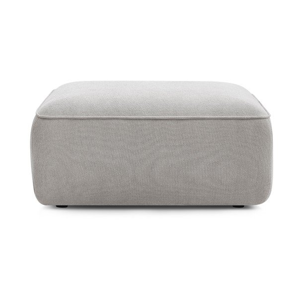 Taburet gri deschis Zephyr – Bobochic Paris