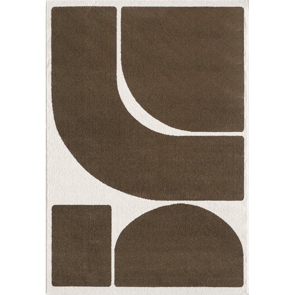 Covor maro/crem 160x230 cm Arcade – ESTE