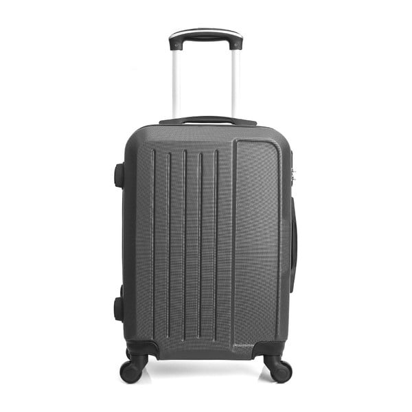 Geamantan cu roți Hero Maroko, 37 l, gri închis