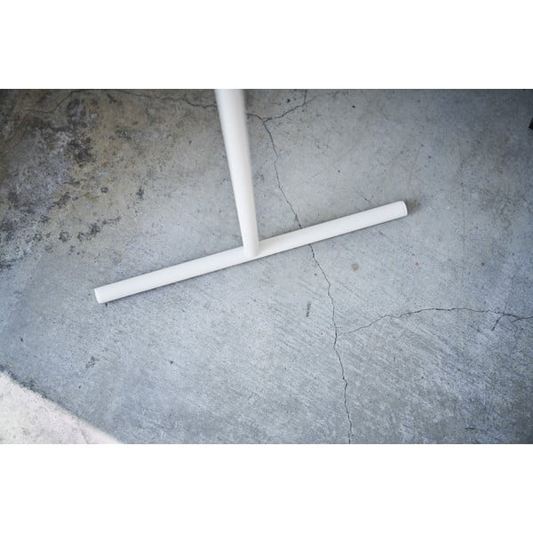 Suport pentru haine alb pentru perete din metal Tower – YAMAZAKI-image-4