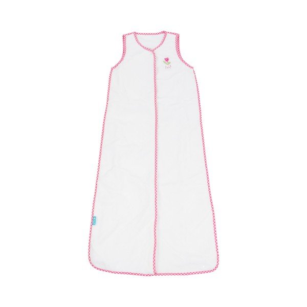 Sac de dormit pentru copii Tiseco Home Studio, alb- roz-image-1