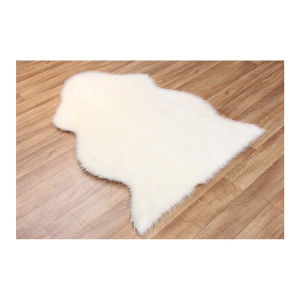 Covor din blană artificială Eko Rugs Tekli, 70 x 100 cm, crem-image-2