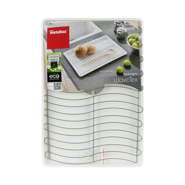 Scurgător de vase Metaltex Wave-Tex, 46 x 31 cm-image-2