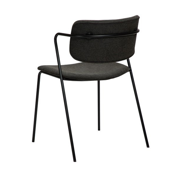 Scaun de dining negru Zed – DAN-FORM Denmark-image-3