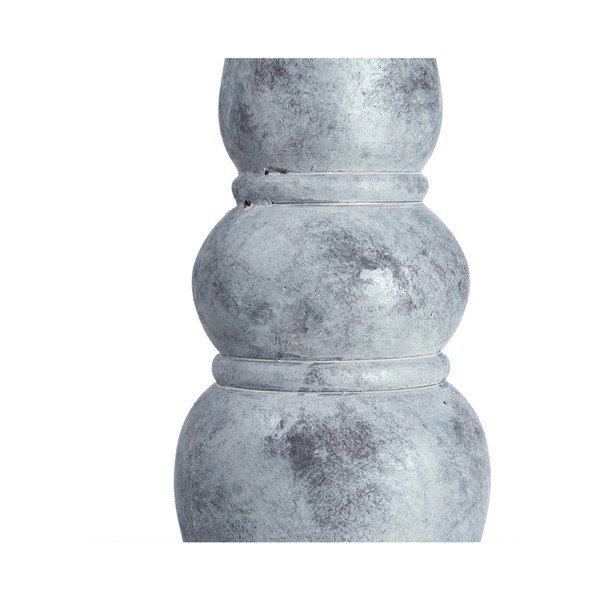 Sfeșnic ceramic Tradition, înălțime 81 cm, gri-image-1