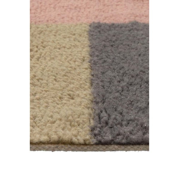 Covor țesut manual din lână 80x140 cm Chroma Dusty Pink – Lorena Canals-image-4