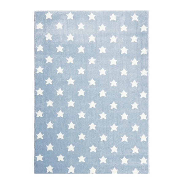 Covor pentru copii Happy Rugs Stardust, 80x150 cm, albastru