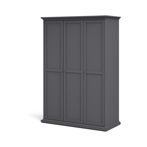 Șifonier gri 139x201 cm Paris – Tvilum-image-2