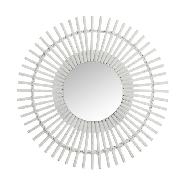 Oglindă de perete J-Line Bars, alb