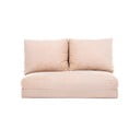 Canapea crem extensibilă 120 cm Taida – Balcab Home