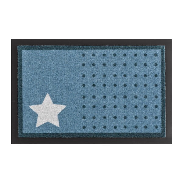 Covor Zala Living Star and Dots Light Blue, 40 x 60 cm