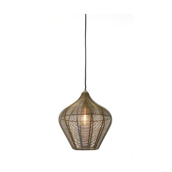 Lustră bronz din metal ø 27 cm Alvaro – Light & Living-image-2