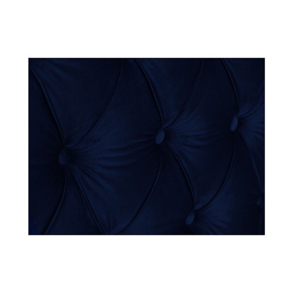 Tăblie pentru pat Mazzini Sofas Daisy, 180 x 120 cm, albastru nautic-image-4