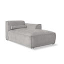 Modul pentru canapea gri deschis (cu colț pe partea dreaptă) Flex Felix – Miuform
