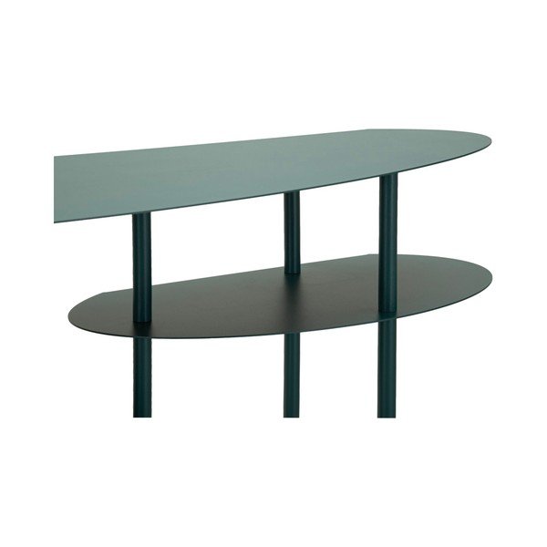 Masă consolă albastru-verde din metal 34x118 cm Saturn – Mauro Ferretti-image-4