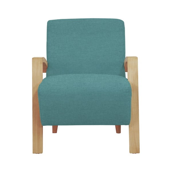 Fotoliu Windsor & Co Sofas Luna, albastru deschis-natural-image-2