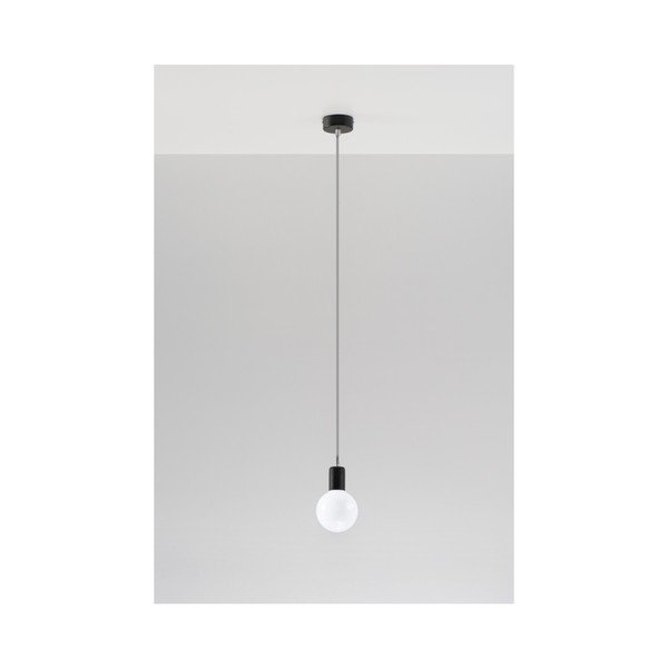 Lustră Sollux Bombilla Grey-image-1