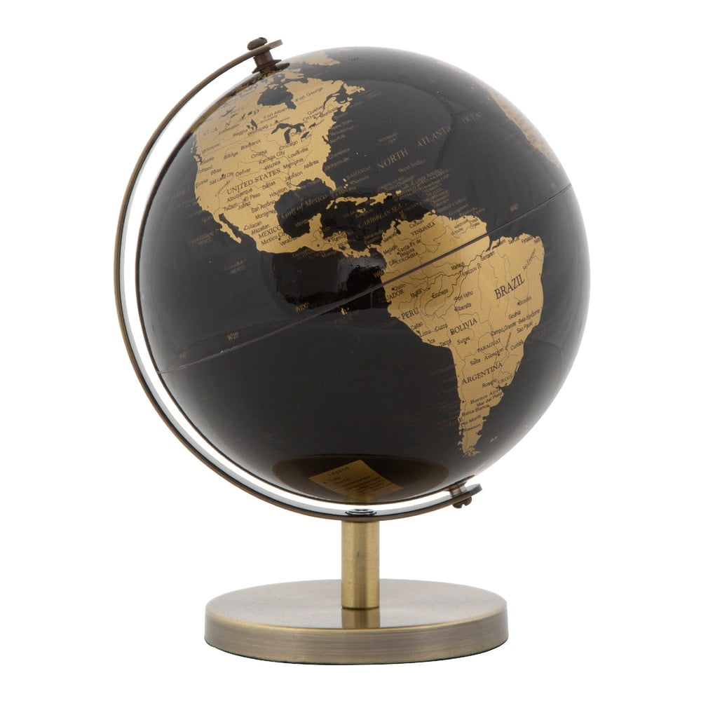 Decorațiune în formă de glob Mauro Ferretti Globe Bronze, ø 13 cm