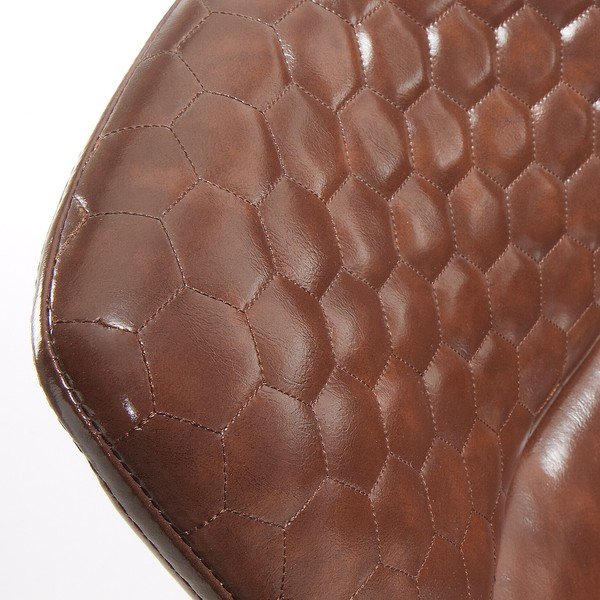 Set 2 scaune La Forma Rhett, maro-image-4