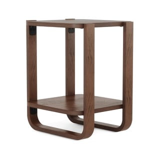 Măsuță auxiliară din lemn masiv de eucalipt 38x42 cm Bellwood – Umbra
