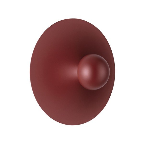 Aplică de perete burgundy LED din aluminiu Edem – Nova Luce