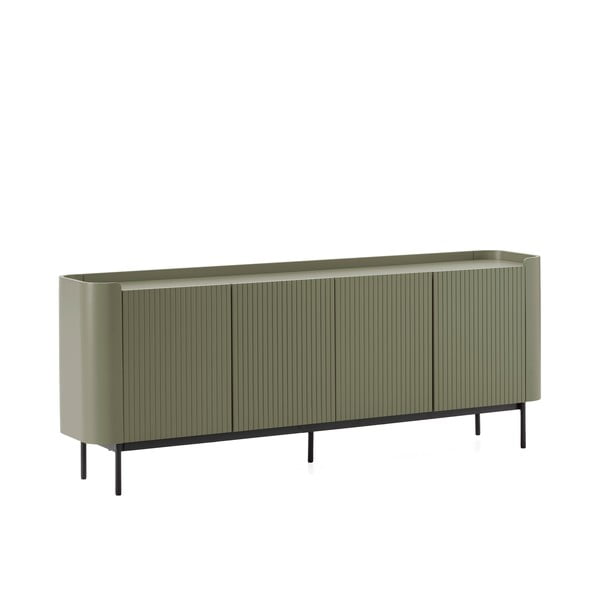 Comodă verde 200x80x40 cm Willa – MOME-image-4