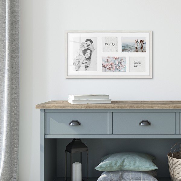 Ramă foto 29x53 cm Kyoto White – Styler-image-1