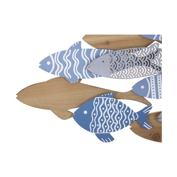 Decorațiune de perete din metal 91x33,5 cm Fish – Mauro Ferretti-image-2