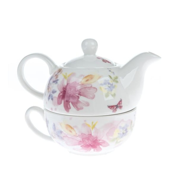 Set pentru ceai alb din porțelan – Dakls