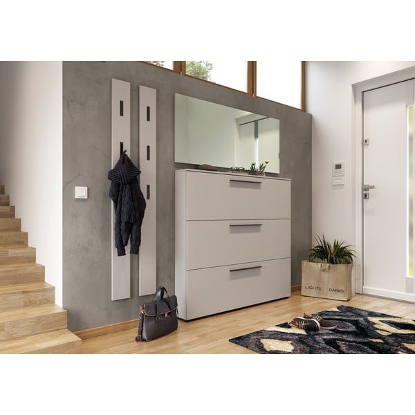 Pantofar gri-bej cu deschidere înclinată Utah - Germania-image-3