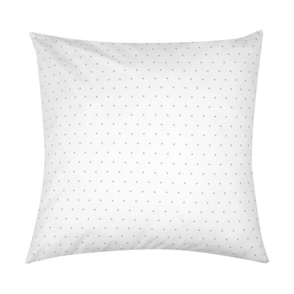 Lenjerie de pat din flanel Fovere Betty, 155 x 220 cm, alb-gri-image-4