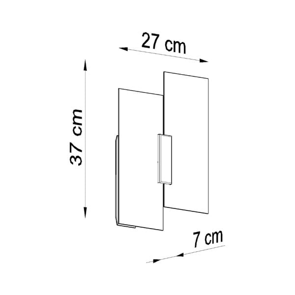 Aplică de perete albă Veronica – Sollux-image-2