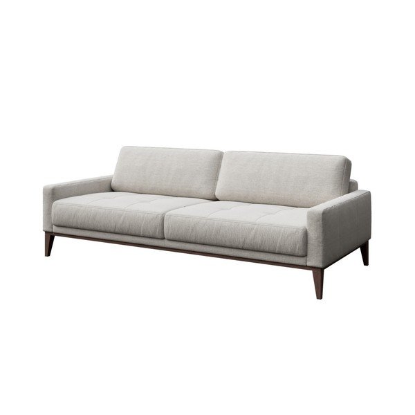 Canapea MESONICA Musso Tufted, gri deschis, 210 cm-image-2