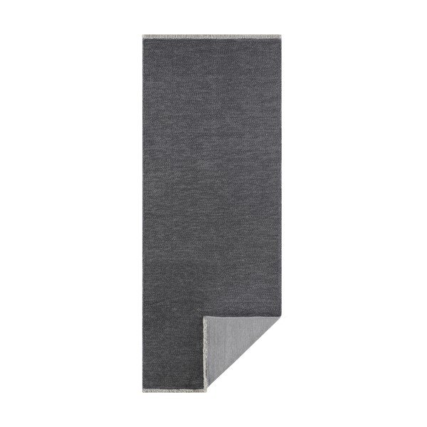 Covor tip traversă cu 2 fețe Hanse Home Duo, 80x300 cm, gri-image-2