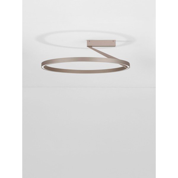 Plafonieră roz auriu LED cu intensitate reglabilă din aluminiu Tilia – Nova Luce-image-3