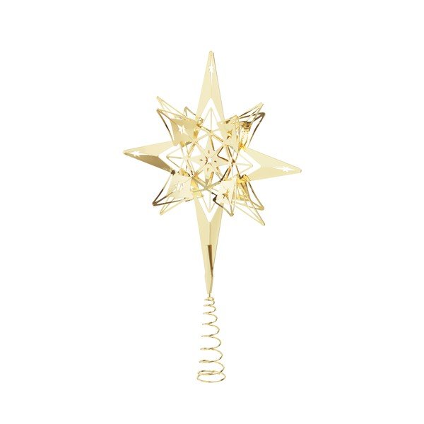 Vârf de brad de Crăciun auriu Kähler Design-image-2