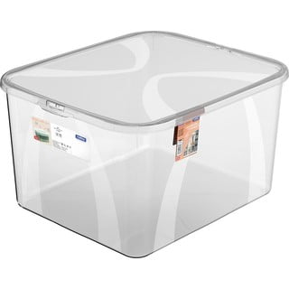 Cutie de depozitare din plastic cu capac 25 l Lona - Rotho