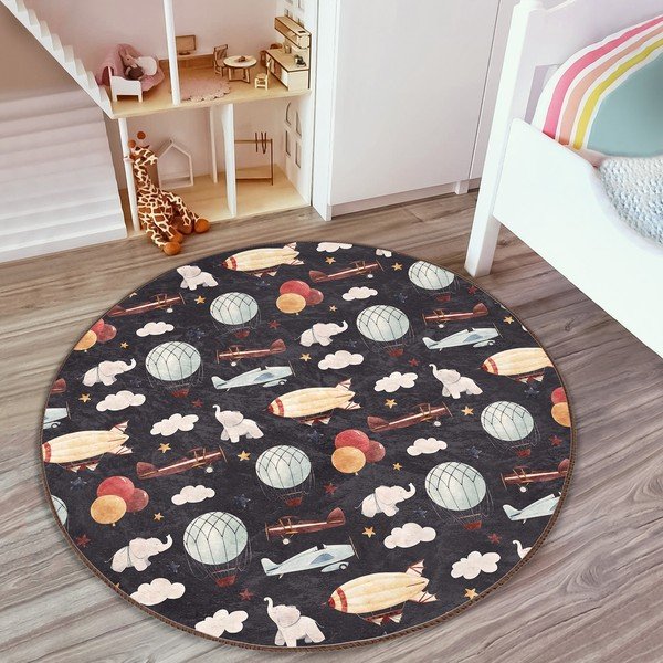 Covor pentru copii ø 100 cm Comfort – Mila Home-image-3