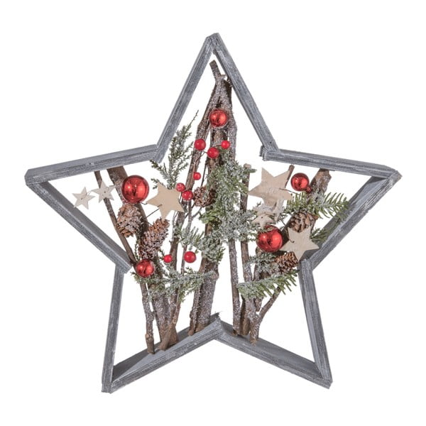 Stea decorativă Clayre & Eef Holy Christmas Star, 39 x 39 cm