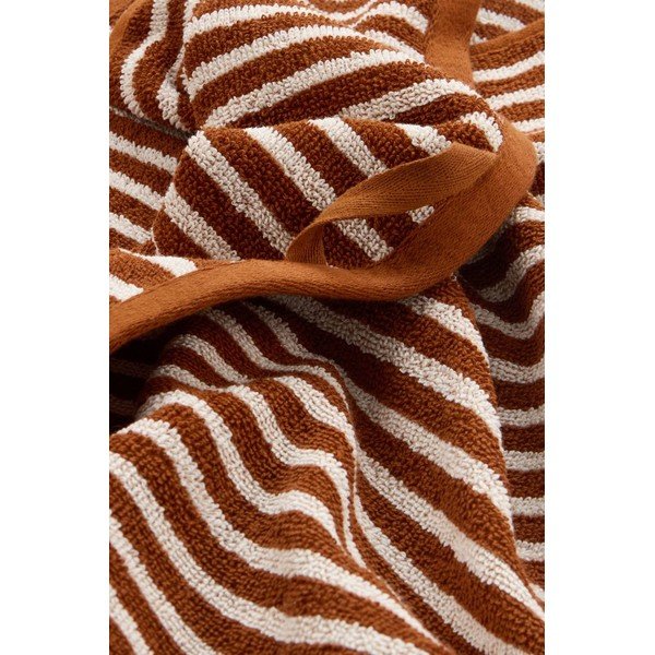 Prosoape de baie maro coniac/crem 4 buc. din bumbac Dixie – Jotex-image-3