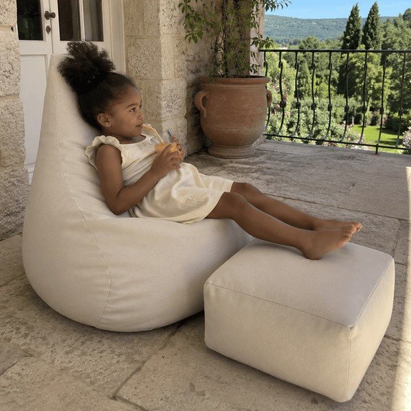 Fotoliu puf pentru copii albastru deschis Outzy – Meowbaby-image-1