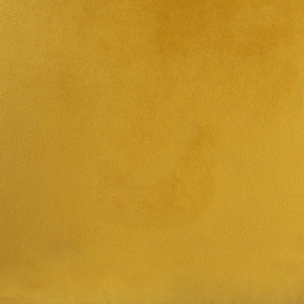 Puf cu husă din catifea Actona Mie, 40 x 40 cm, galben-image-1