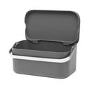 Recipient pentru deșeuri compostabile gri închis 1,8 l SinkSide – Brabantia