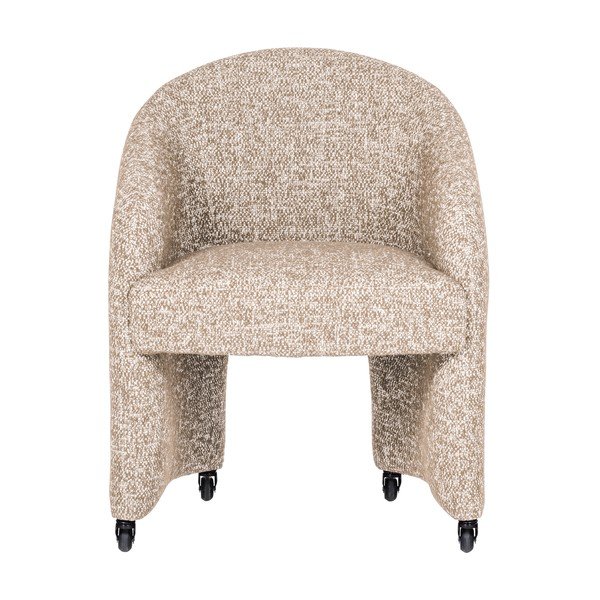 Scaun de birou bej tapițat Cordo – WOOOD-image-2