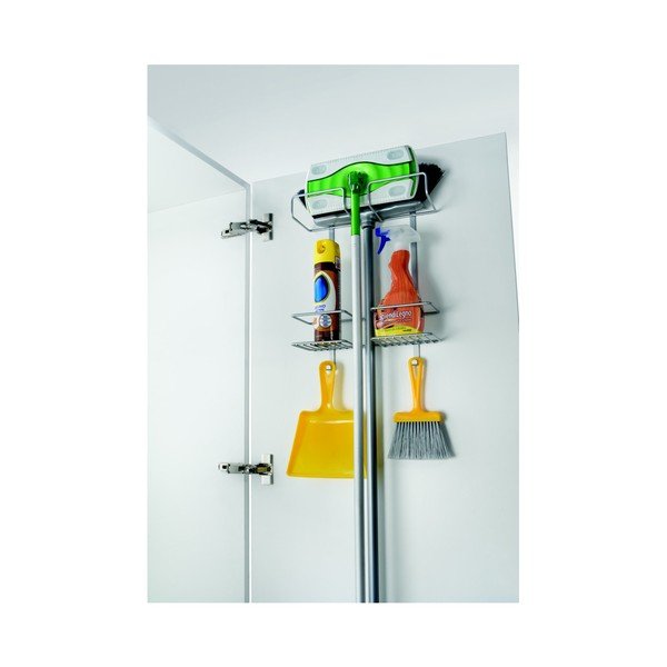 Raft agățat de ușă pentru ustensile curățenie Metaltex Broomy-image-1