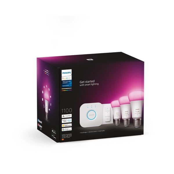 Kit start smart E27, 5 buc. 11 W White and color ambiance – Philips Hue-image-2