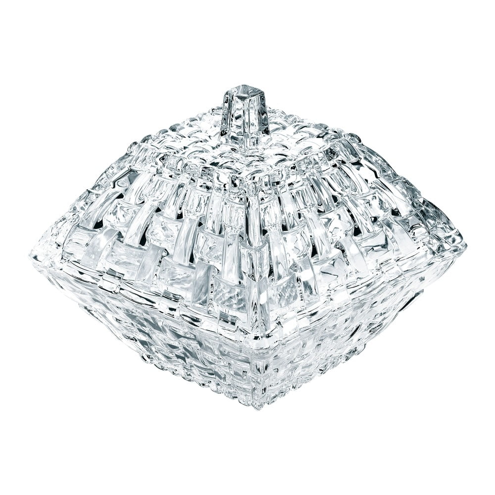 Bombonieră din cristal Nachtmann Bossa Nova, 12 x 12 cm