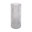 Vază din sticlă PT LIVING Allure, înălțime 30 cm, gri
