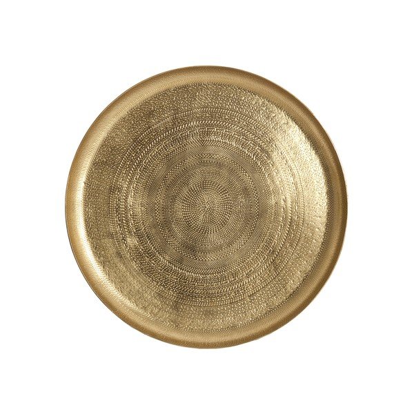 Tavă decorativă din metal ø 34,5 cm Krosna – Light & Living-image-1