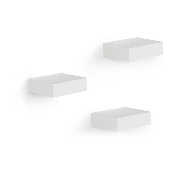 Rafturi albe 3 buc. 11 cm Showcase – Umbra